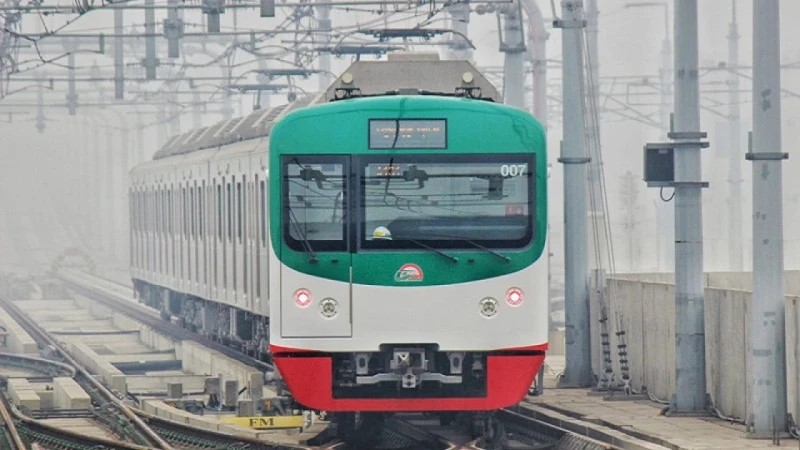 উত্তরা-মতিঝিল রুটের মেট্রোরেল চলাচল শুরু